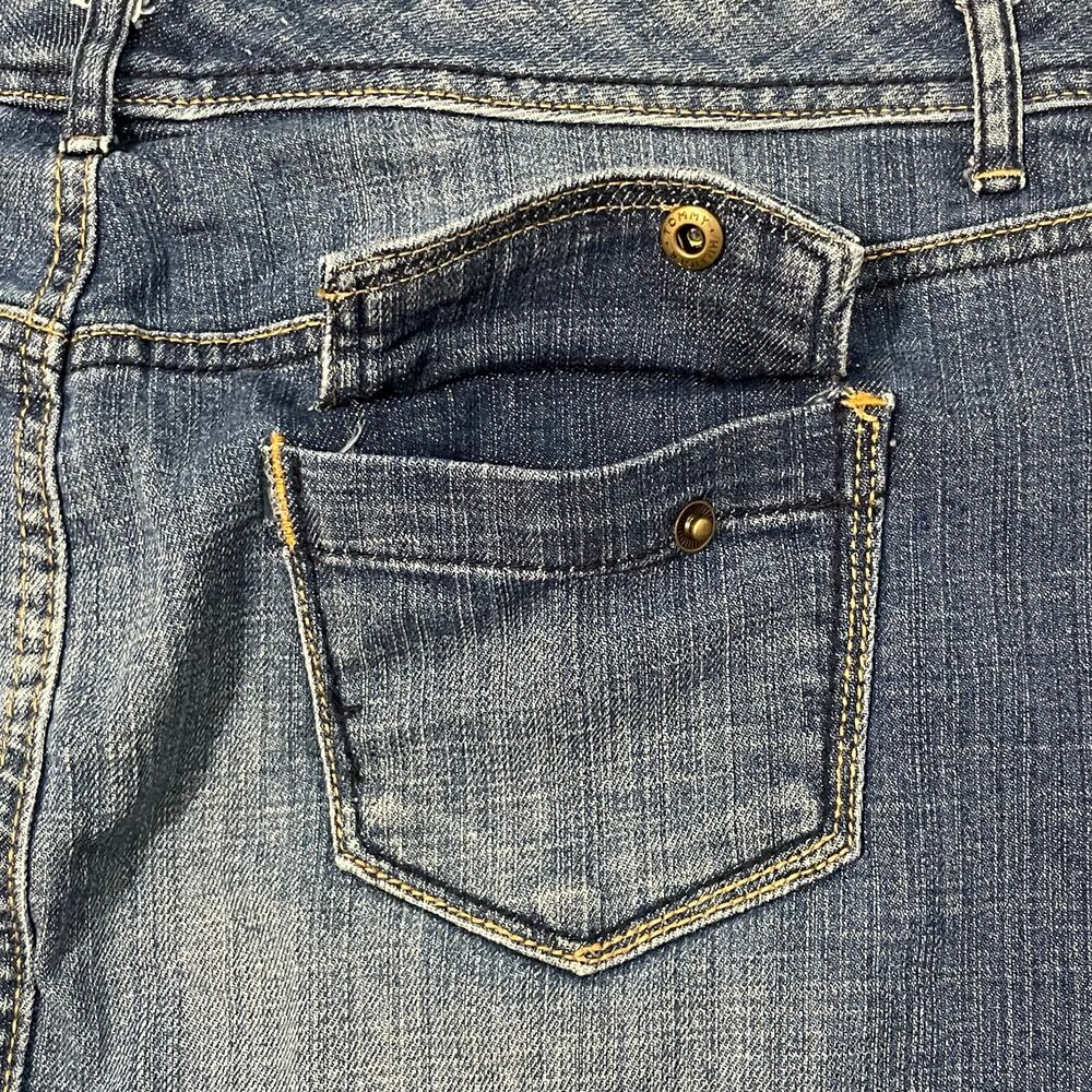 Tommy Hilfiger Women’s Vintage Jean Mini Skirt Denim Pencil sz 10 Faded Blue - Picture 5 of 10